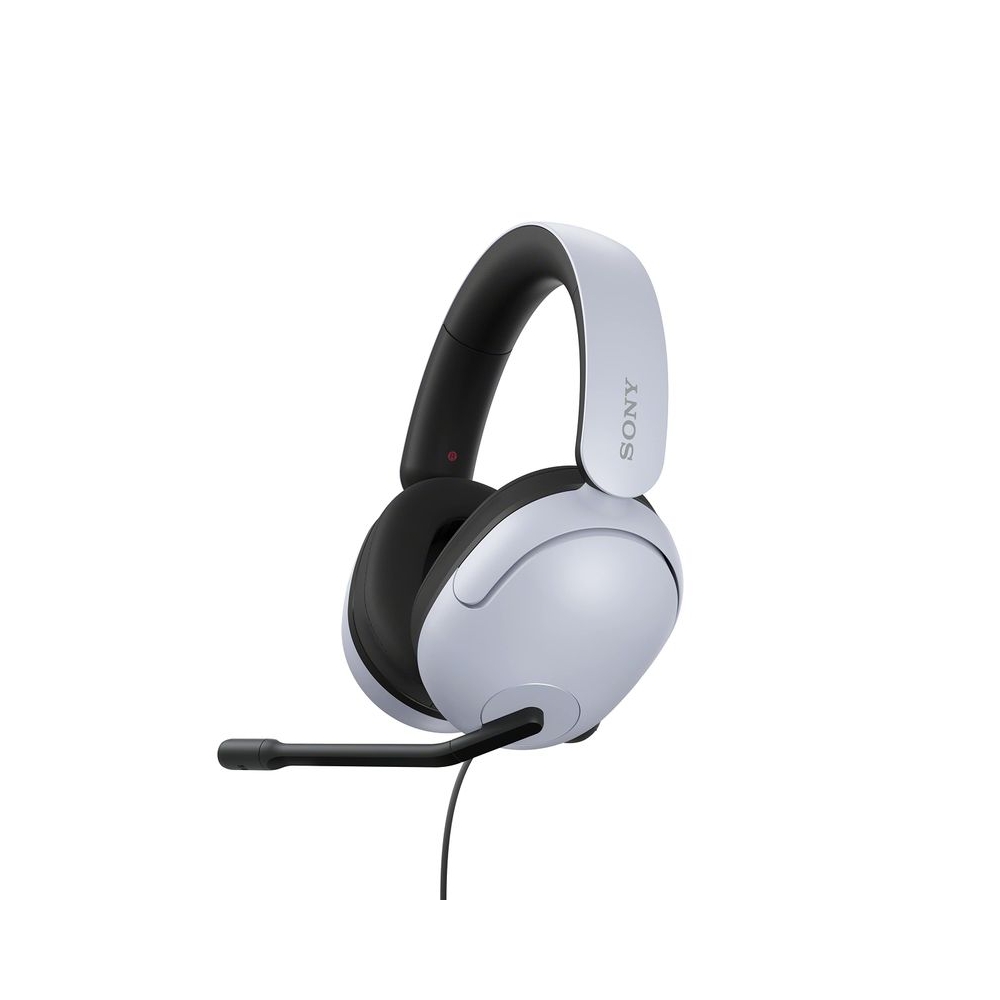 Sony INZONE H3, MDR-G300 Wired Gaming Headset, Over-Ear Headphones with 360 Spatial Sound, USB Wired Over-Ear Professional + USB Connector, flip to Mute mic, App Support & PC Compatible (White)