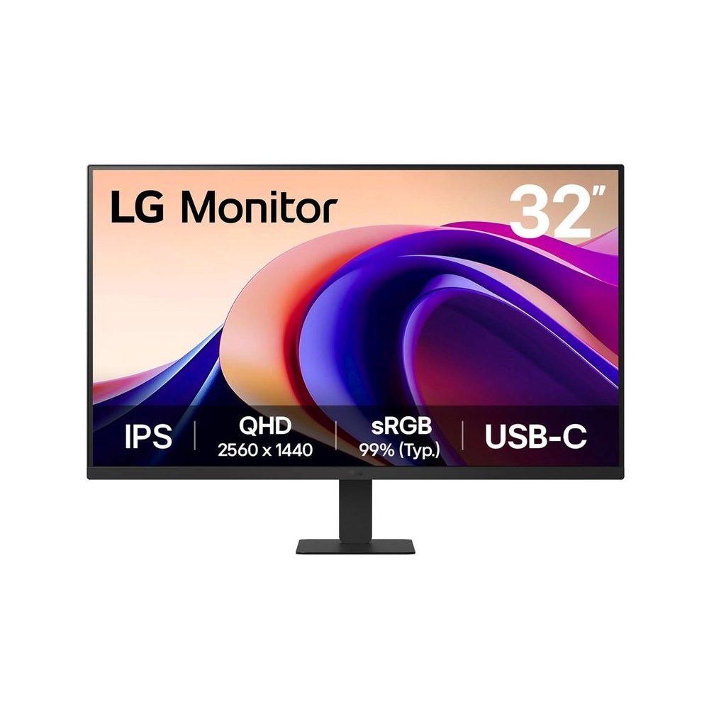 LG 32U631A-B 32-inch QHD (2560 x 1440) IPS Computer Monitor, 100Hz, 5ms, HDR10, Reader Mode, Flicker Safe, HDMI, USB Type-C 15W PD, Black