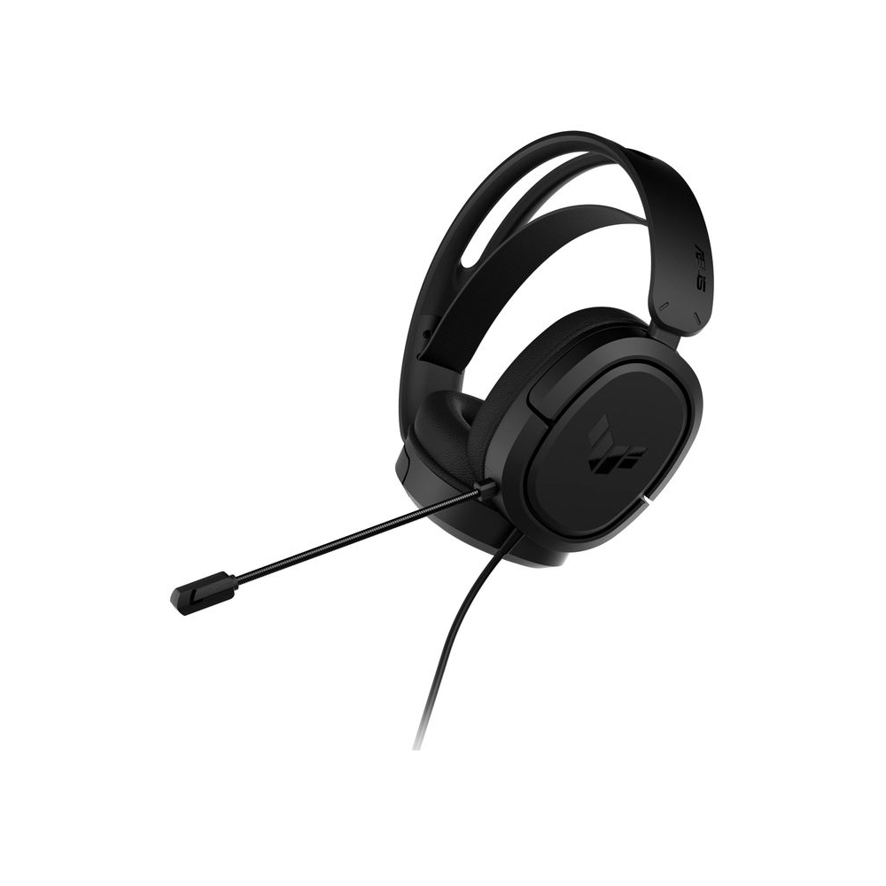 Asus Tuf Gaming H1 Wired Headset | Discord Certified Mic, 7.1 Surround Sound, 40Mm Drivers, 3.5Mm, Lightweight, For Pc, Switch, Ps4, Ps5, Xbox One, Xbox Series X | S, And Mobile Devices Black-Over Ear