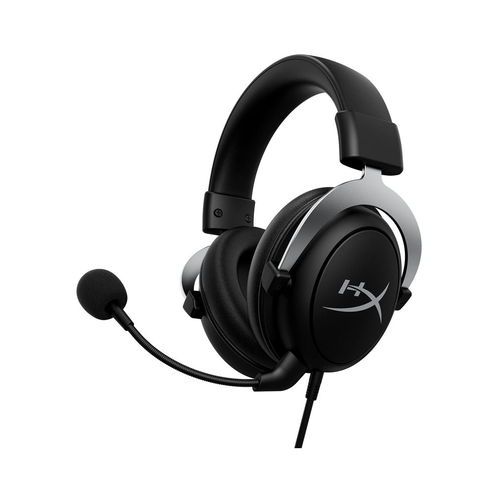 HyperX CloudX, Official Xbox Licensed Wired Over The Ear Headset with Mic (Silver)