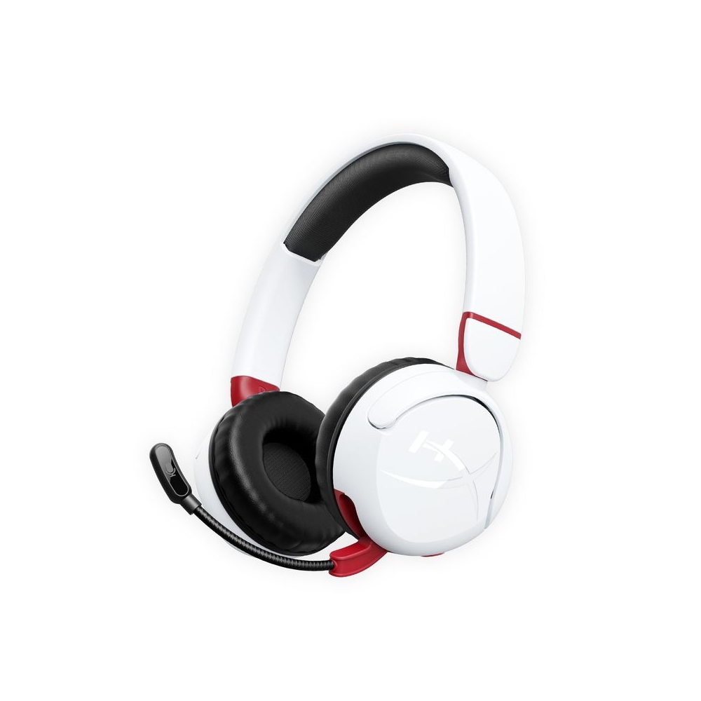 HyperX Cloud Mini – Wireless Headset,Compatible with PC,Chromebook,Nintendo Switch,PlayStation Controllers,Xbox Controllers,Phones, Laptops,Tablets,Volume Below 85dB,Immersive Sound,White