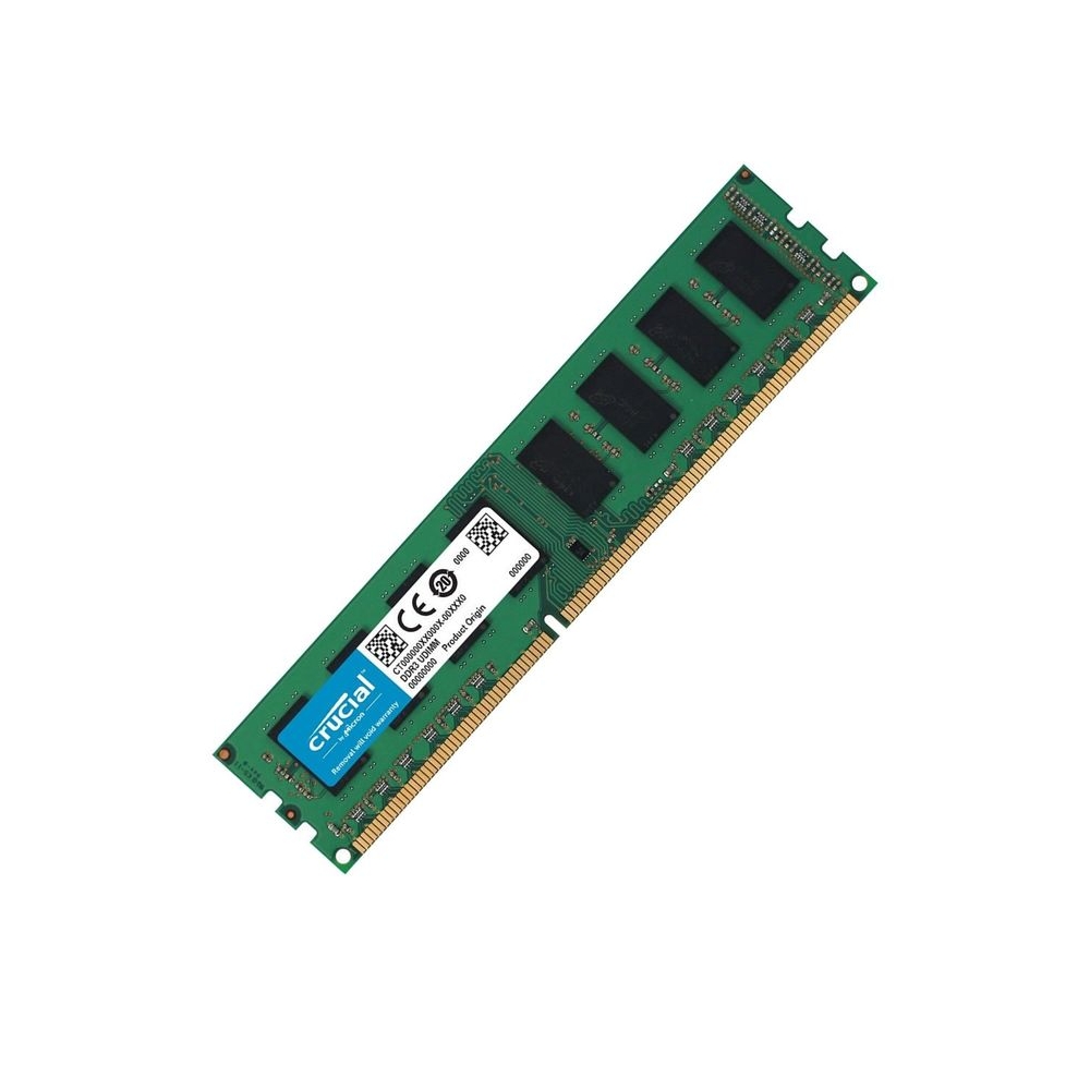 Crucial RAM 8GB DDR3 1600 MHz CL11 Desktop Memory CT102464BD160B