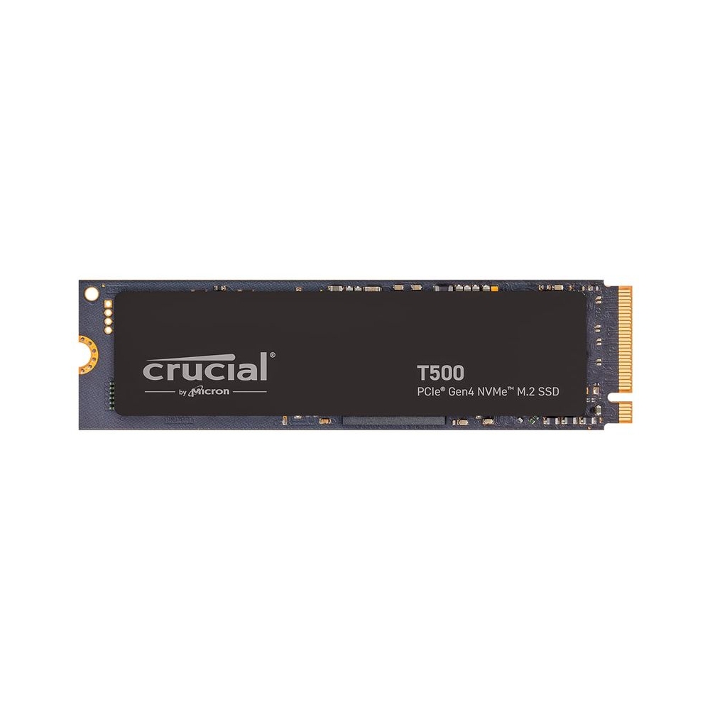 Crucial T500 1TB Gen4 NVMe M.2 Internal Gaming SSD, Up to 7300MB/s, Laptop & Desktop Compatible + 1mo Adobe CC All Apps - CT1000T500SSD8