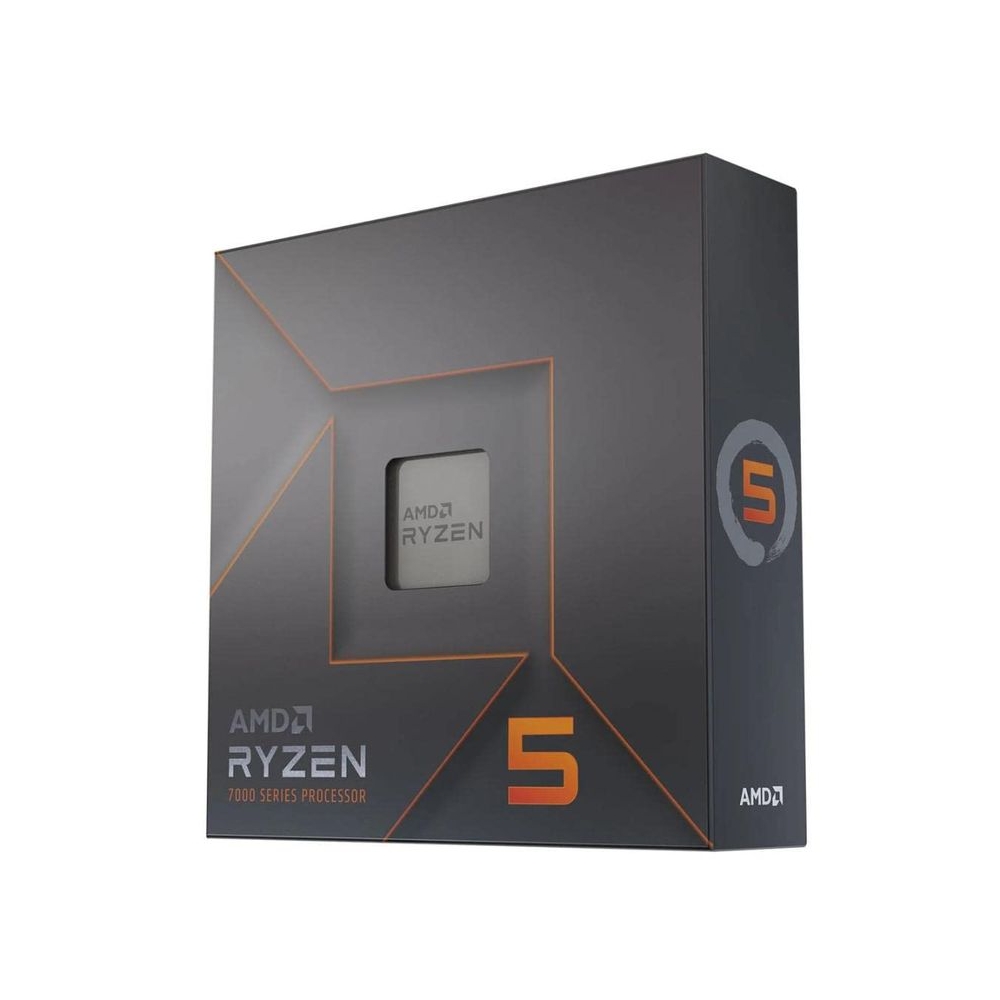 AMD 7000 Series Ryzen 5 7600X Desktop Processor 6 cores 12 Threads 38 MB Cache 4.7 GHz Upto 5.3 GHz AM5 Socket (100-100000593WOF)