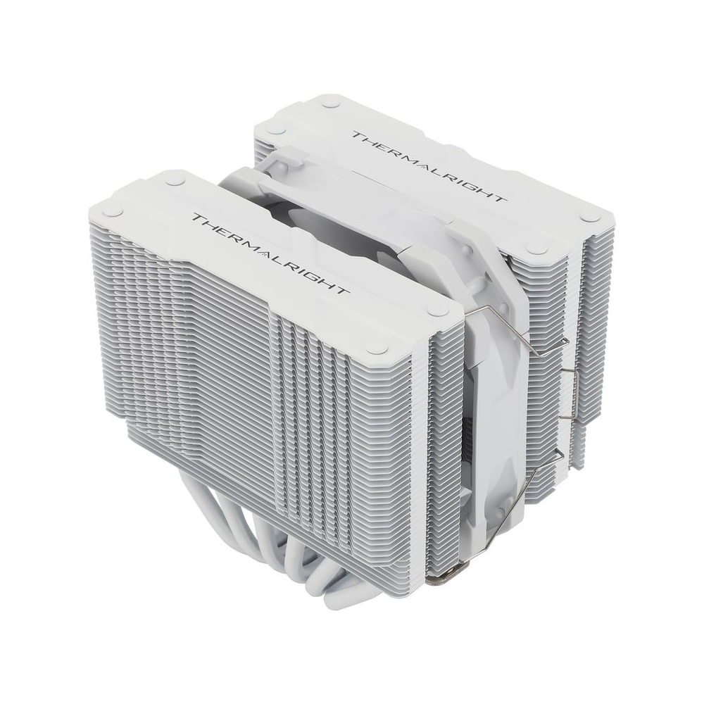 Thermalright Peerless Assassin 120 Mini White CPU Air Cooler, 6 Heat Pipes,120mm TL-D12W PWM Fan, 135mm High, Double Towers Cooler, for AMD AM4 AM5/Intel LGA 1851/1700/1150/1151/1200/2011