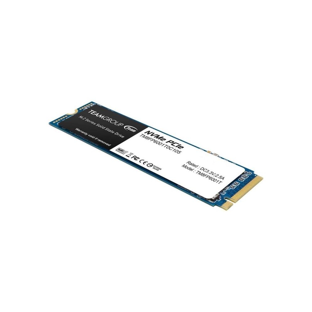 TEAMGROUP NVMe PCIe M.2 2280 Solid State Drive SSD (1TB, Gen3x4 Read 1,800MB/s)