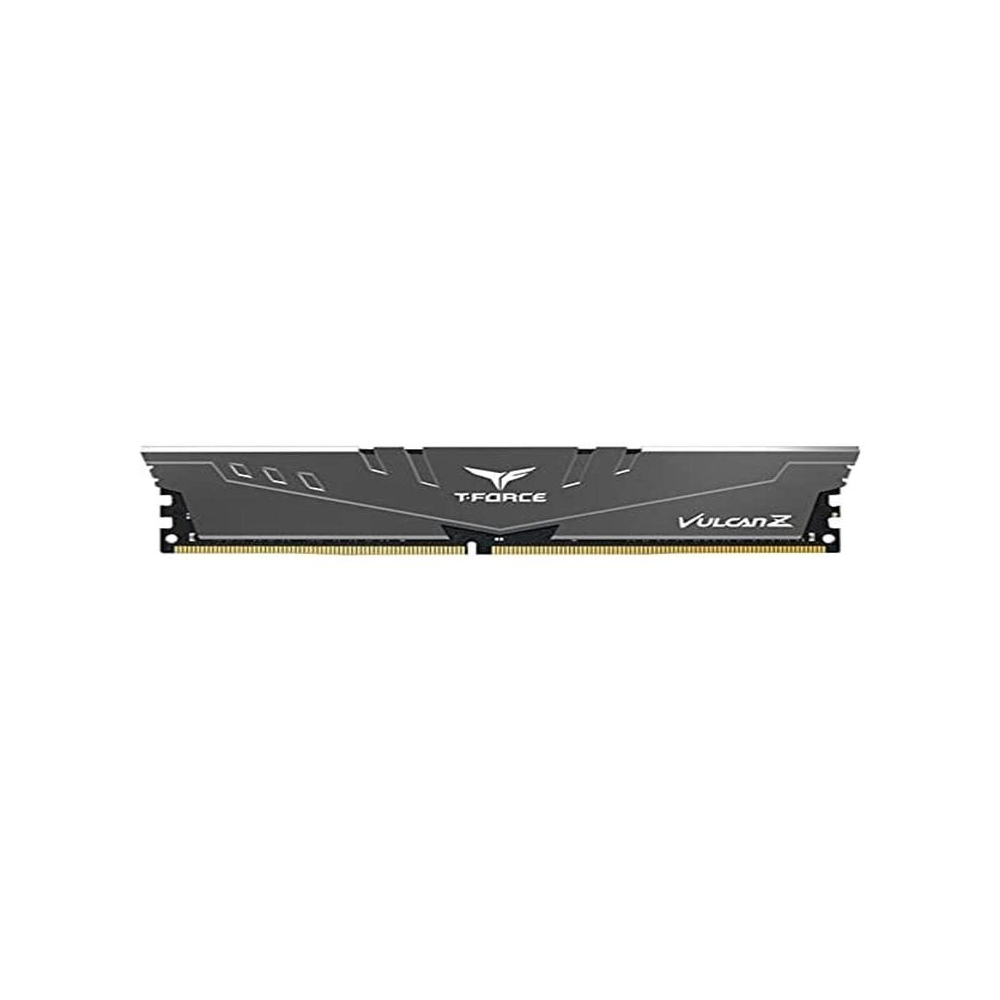 TeamGroup T-Force Vulcan Z 16GB 3600MHz (3600MT/s) CL18 Red DDR4 UDIMM Desktop Gaming Memory, Metal Heatsink, Supports XMP 2.0, Compatible with Intel/AMD CPU, High Performance, Low Latency RAM Module