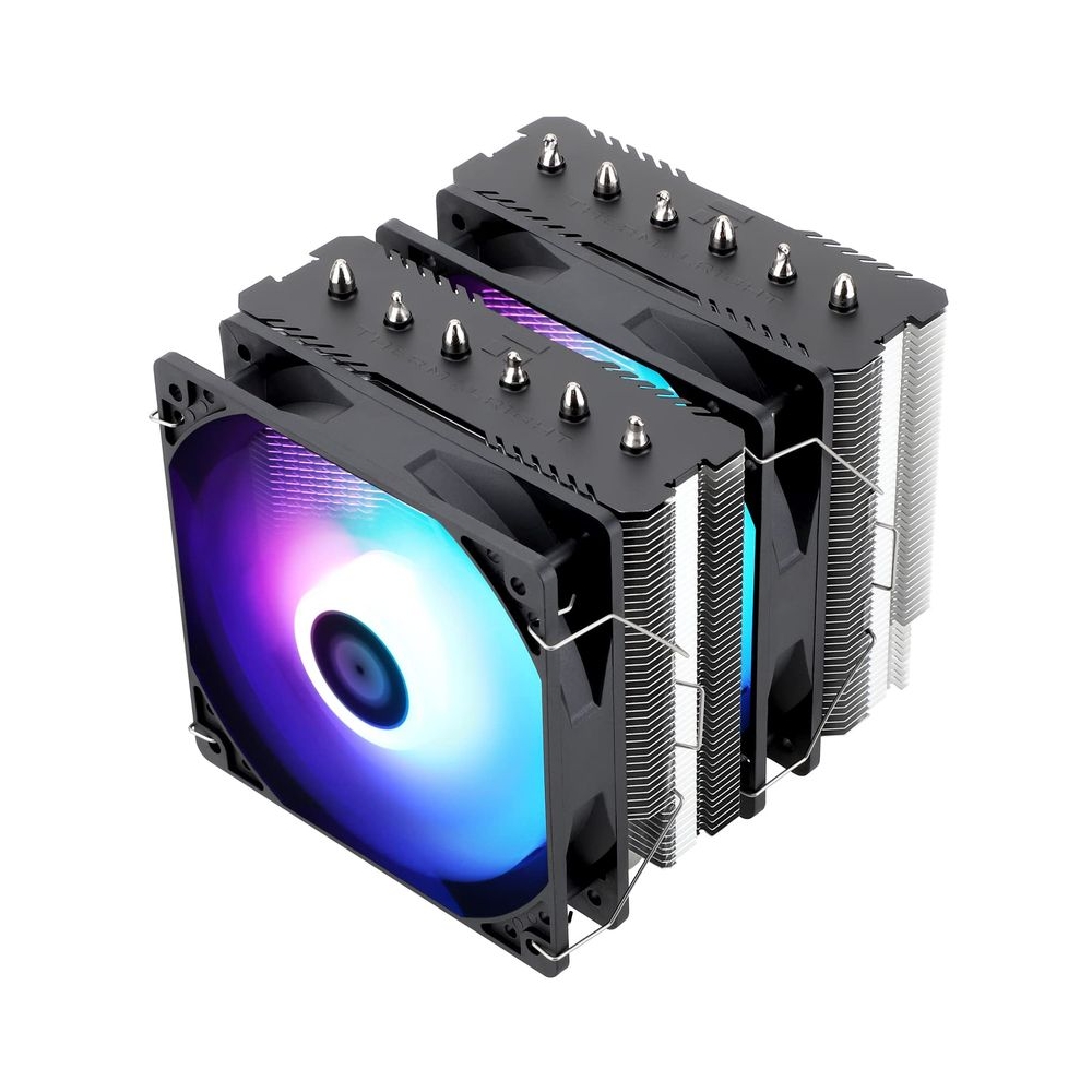 Thermalright Peerless Assassin 120 SE ARGB CPU Air Cooler, PA120 SE ARGB, 6 Heat Pipes CPU Cooler, Dual 120mm TL-C12C-S PWM Fan, Aluminium Heatsink Cover, for AMD AM4/AM5Intel 1700/1150/1151/1200