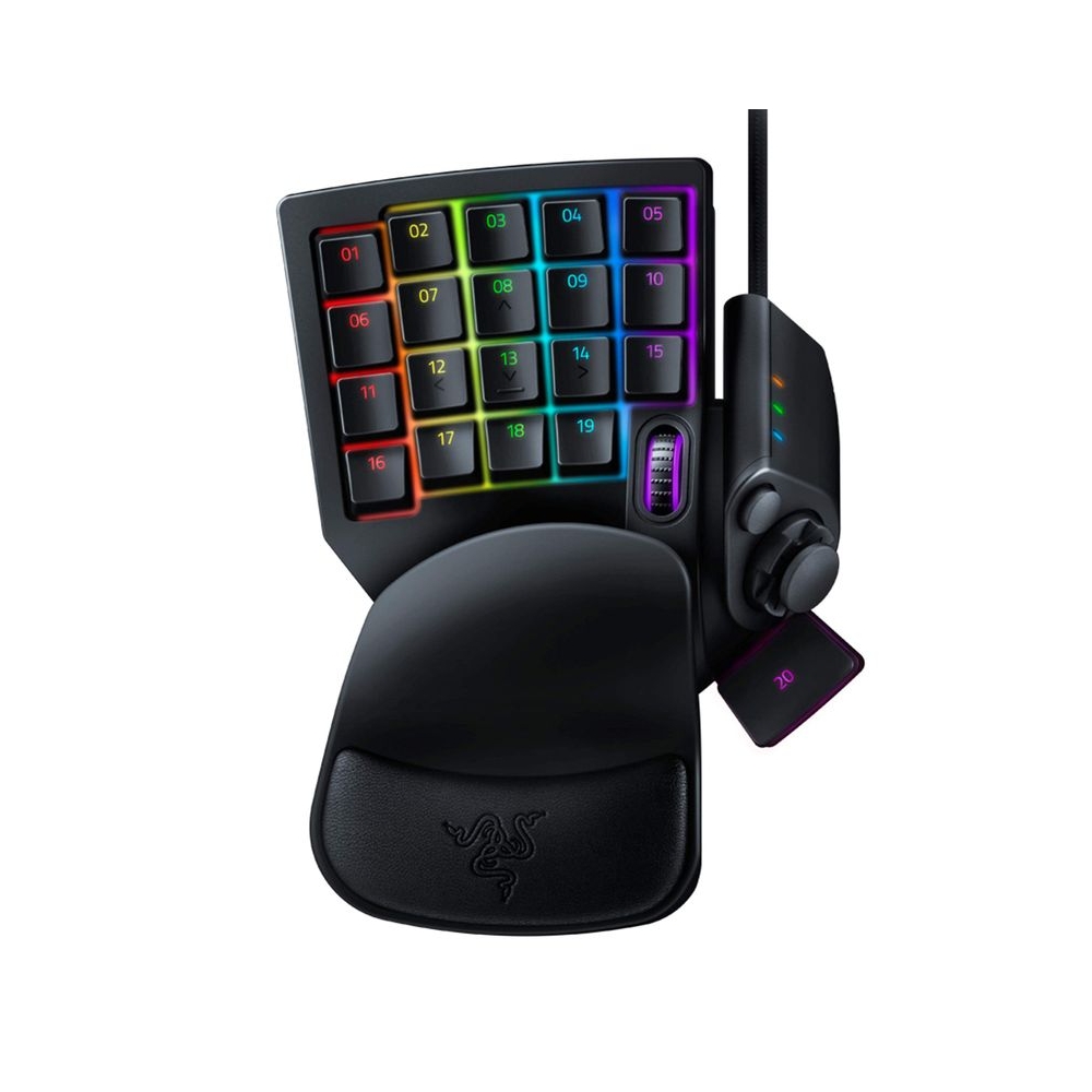 Razer Tartarus V2 Mecha-Membrane Keypad Keyboard (Black, FRML, RZ07-02270100-R3M1)