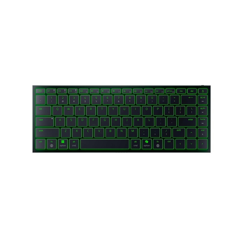 Razer Joro Portable Wireless Gaming Keyboard: Thin, Light, Compact - Chroma RGB - Low Profile Switches - Bluetooth - Long Battery Life - Snap Tap - For PC & Mac Laptops, Steam Deck, Smartphone, Tablet