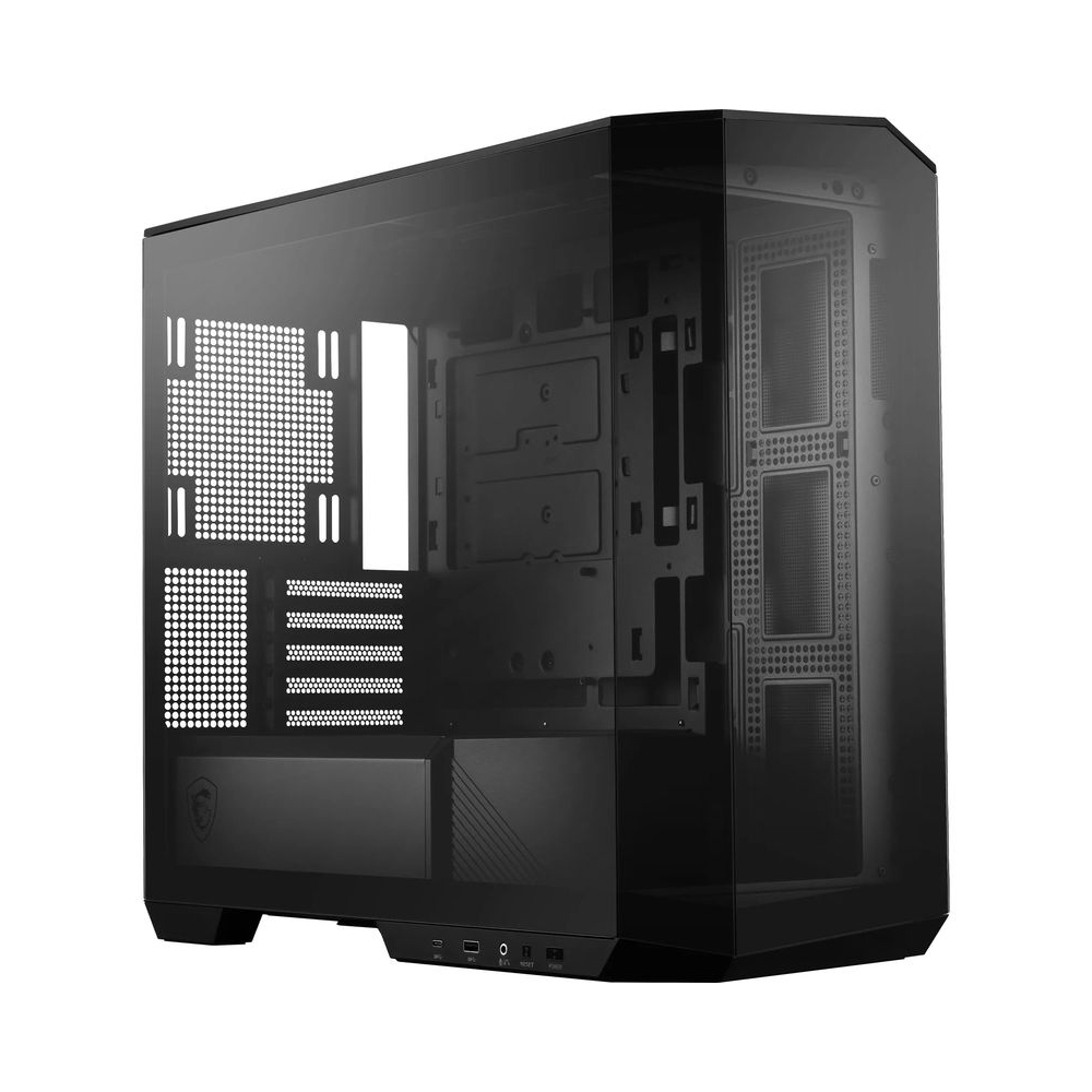 MSI MAG PANO M100R PZ Gaming Case: Premium RGB Mid-Tower Chassis with Tempered Glass, Mystic Light Sync, and Superior Airflow for Ultimate PC Performance and Aesthetics