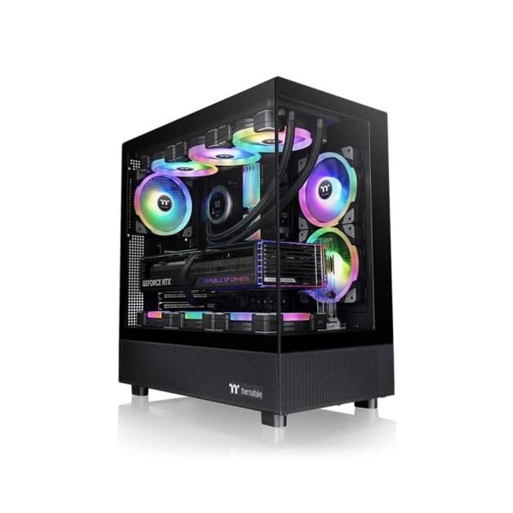 Thermaltake View 270 TG ARGB White Mid Tower Tempered Glass Case with 3 ARGB Lite Fans