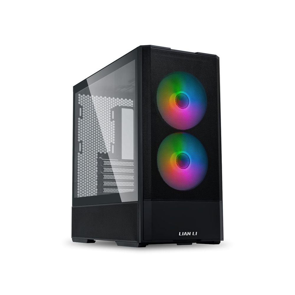 Lian Li LANCOOL 207 Mid-Tower ATX Computer Case/Gaming Cabinet - White | Steel & Tempered Glass| Support ATX/Micro-ATX/Mini-ITX | Pre- Installed 4 Fans (G99.LAN207RX.in)