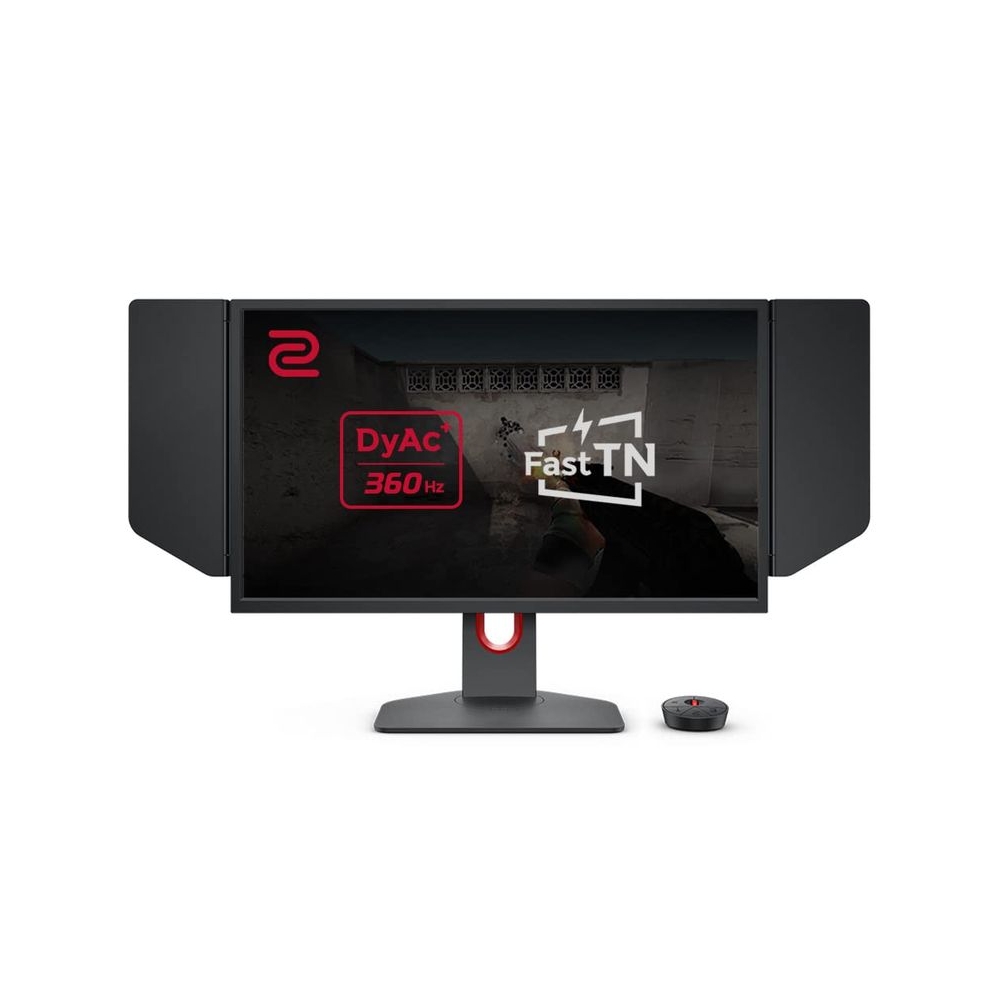 BenQ Zowie XL2566K 24.5" Full HD 360Hz TN Panel Gaming Monitor| DyAc+| S Switch| XL Setting to Share| Motion Clarity| Color Modes| Shield| Smaller Base (Black)