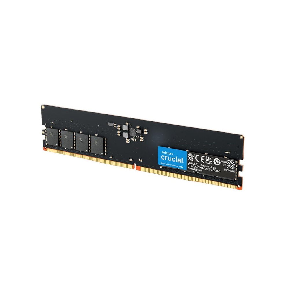 Crucial RAM 32GB DDR5 5600MT/s (or 5200MT/s or 4800MT/s) Desktop RAM Memory CT32G56C46U5