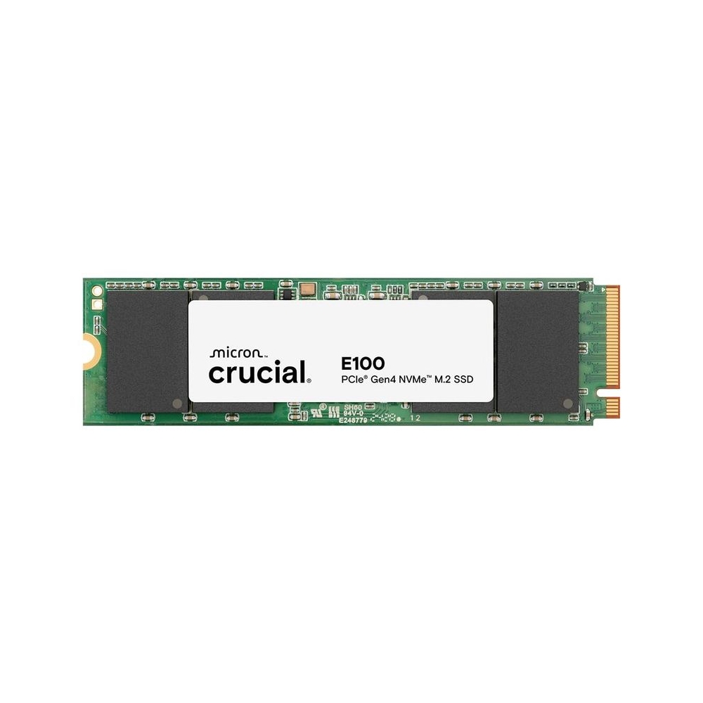 Crucial E100 SSD 480GB M.2 NVMe PCIe Gen4 Internal SSD, Up to 4,700MB/s, Laptop & Desktop Compatible - CT480E100SSD8