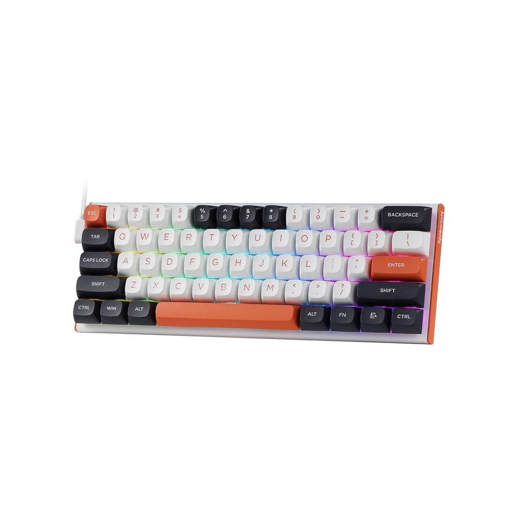 Redragon K683 Rapid Trigger HE Gaming Keyboard, 60% 61 Keys Wired Mechanical Keyboard w/Hyper-Fast Actuation, Dedicated Magnetic Switch, Actuation Point Adjustable, 8K Hz Polling Rate