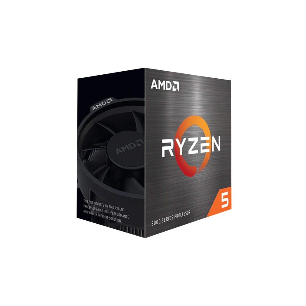 AMD 5000 Series Ryzen 5 5600 Desktop Processor 6 cores 12 Threads 35 MB Cache 3.5 GHz Upto 4.2 GHz AM4 Socket 500 Series Chipset (100-100000927BOX)
