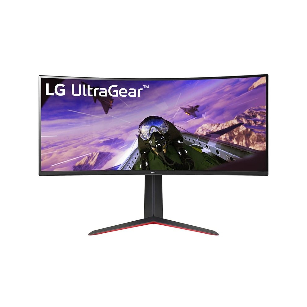 LG Electronics Ultragear 21:9 Curved Gaming LED Monitor 86.42 Cm (34 Inch),Qhd 3440 X 1440,5Ms,160Hz,AMD Freesync Premium,HDR 10,Srgb 99%,Height Adjust Stand,Dp,Hdmi,Speaker,Headphone Out,34Gp63A