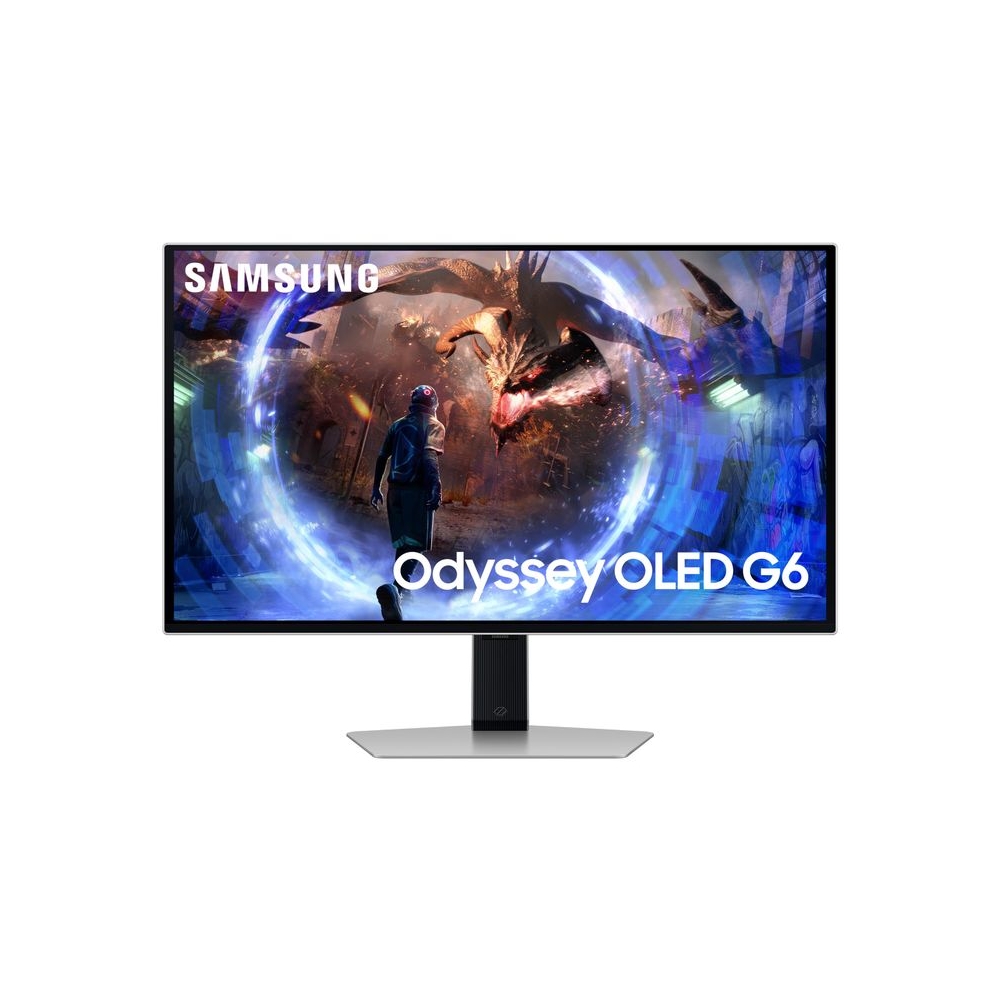 Samsung 67.8 cm (27") Odyssey OLED QHD 2K Gaming, 360Hz, 0.03ms GTG, Height Adjustable, Dynamic Cooling, Sleek Metal Design, Glare Free, AMD FreeSync Premium Pro (LS27DG600SWXXL, Black)