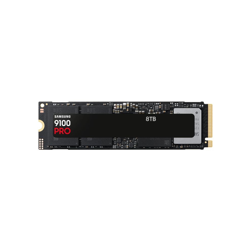 Samsung SSD 9100 PRO 8TB, PCIe 5.0x4 M.2 2280, Seq. Read Speeds Up to 14,800MB/s, PCIe® 5.0 x4, NVMe™ 2.0, Best for AI Computing, Gaming, and Heavy Duty Workstations (MZ VAP8T0B)