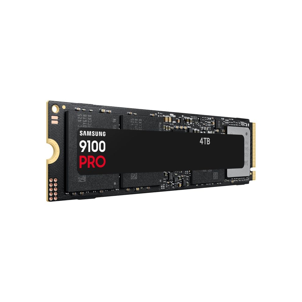 Samsung SSD 9100 PRO 4TB, PCIe 5.0x4 M.2 2280, Seq. Read Speeds Up to 14,800MB/s, Best for AI Computing, Gaming, and Heavy Duty Workstations (MZ VAP4T0B)