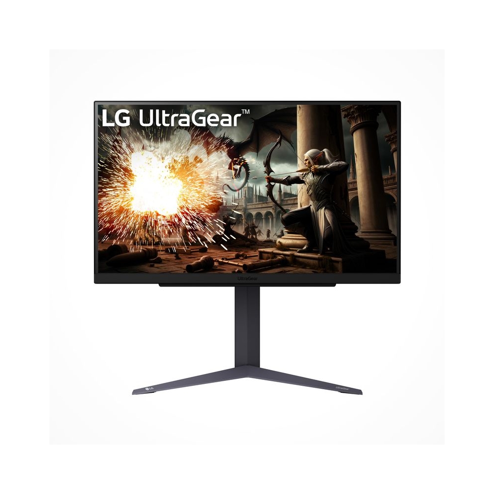 LG 27GS75Q-B -27inch Ultragear QHD (2560x1440) Gaming Monitor, 1ms(GTG), 180Hz (O/C 200Hz), IPS, NVIDIA G-SYNC Compatible, AMD FreeSync, HDR10, sRGB 99% (Typ),Tilt/Height/Pivot Stand,HDMI,DP, Black