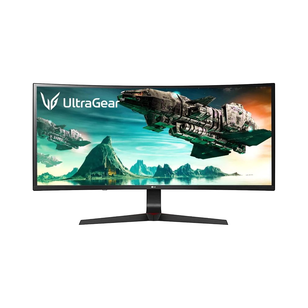 LG Ultragear - 34Gl750-B, 34 Inch (86.6 Cm) LCD 2560 X 1080 Pixels G-Sync Compatible Curved Ultrawide, 1Ms, 144Hz, HDR 10, IPS Gaming Monitor with Height Adjust Stand, Hdmi X 2, Display Port (Black)