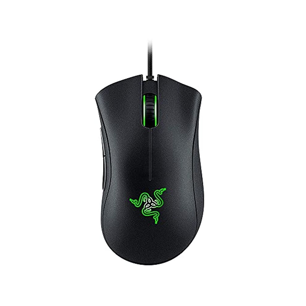 Buy Razer Deathadder Essential - True 6400 DPI Optical Sensor, Wired Ergonomic Form Factor, High Durability, 5 Hyper Response Buttons, 10 Million Clicks RZ01-03850100-R3M1 - Black Best Price in Iraq, Express Delivery Baghdad, Basra, Erbil, Mosul, Sulaymaniyah, Kirkuk, Najaf, Karbala, Nasiriyah, Amara