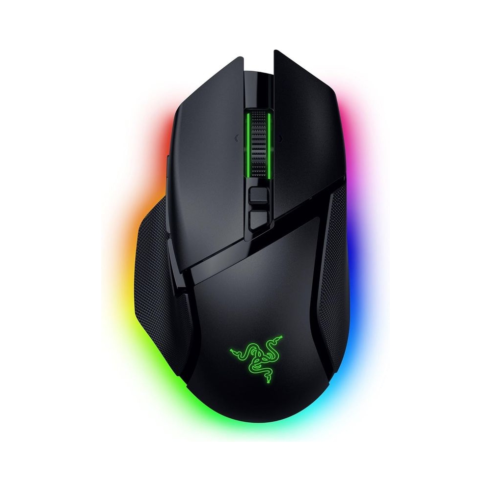 Razer Basilisk V3 Pro 35K Wireless Gaming Mouse: HyperScroll Tilt Wheel - 35K DPI Optical Sensor Gen 2-13 Customizable Controls - Chroma RGB - Optical Switches Gen 3 - Up to 140 Hr Battery - Black
