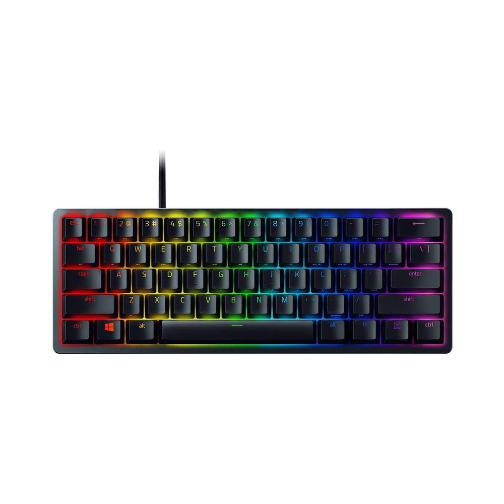Razer Huntsman Mini - 60% Optical Gaming Keyboard (Clicky Purple Switch) - FRML Packaging