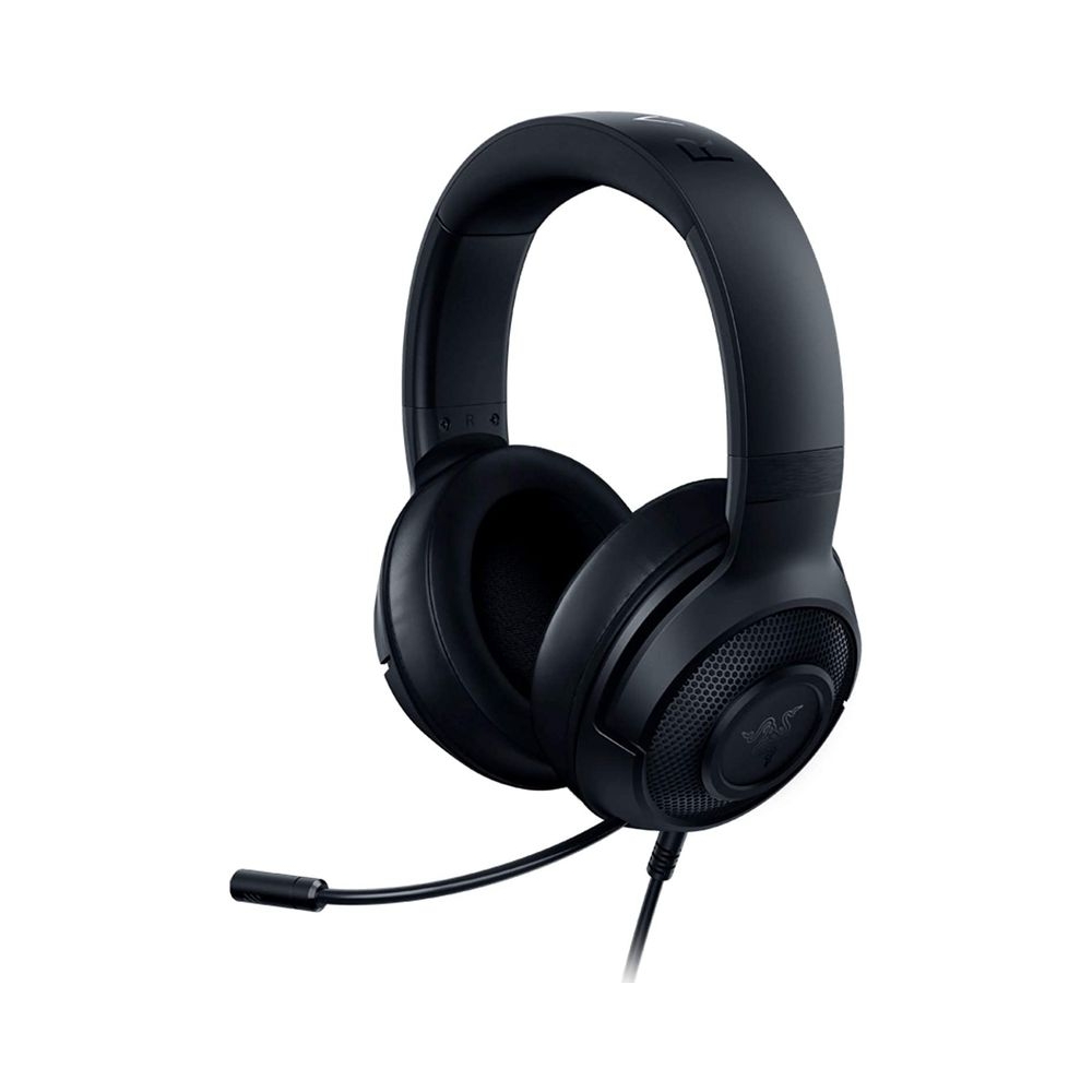 Razer Kraken X Lite Ultralight Gaming Headset: 7.1 Surround Sound Capable - Lightweight Frame - Bendable Cardioid Microphone - for PC, Xbox, PS4, Nintendo Switch - Classic Black