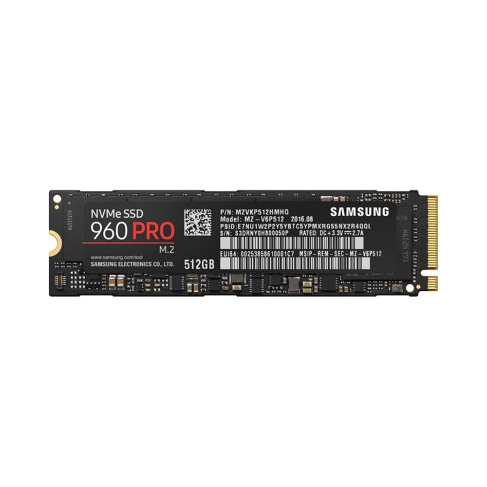 Samsung 960 Pro 512GB Internal PCIe Solid State Drive (MZ-V6P512BW)